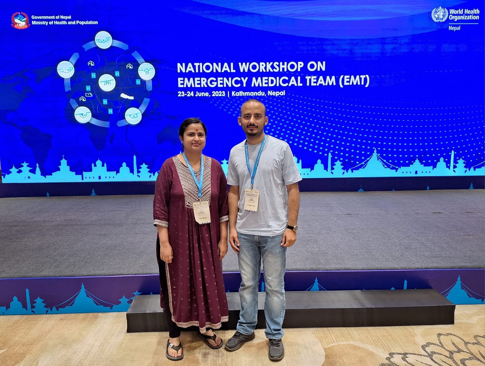 National Workshop on Emergency Medical Team, Kathmandu, June 2023